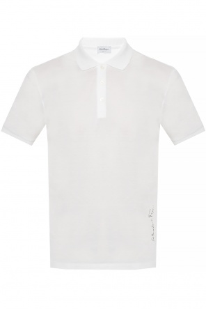 Logo-embroidered polo shirt, zdjęcie 1 Logo-embroidered polo shirt od Salvatore Ferragamo